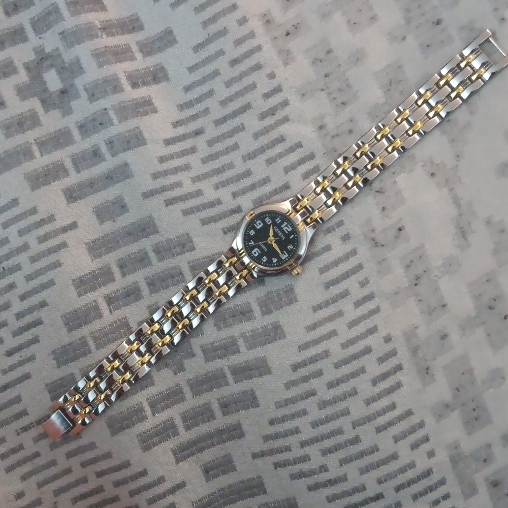 Geneva Two-tone Bracelet Watch